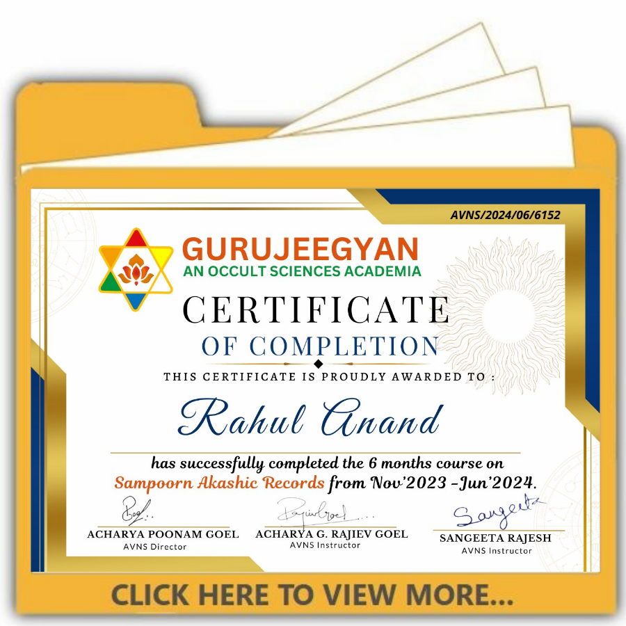 OUR CERTIFICATES